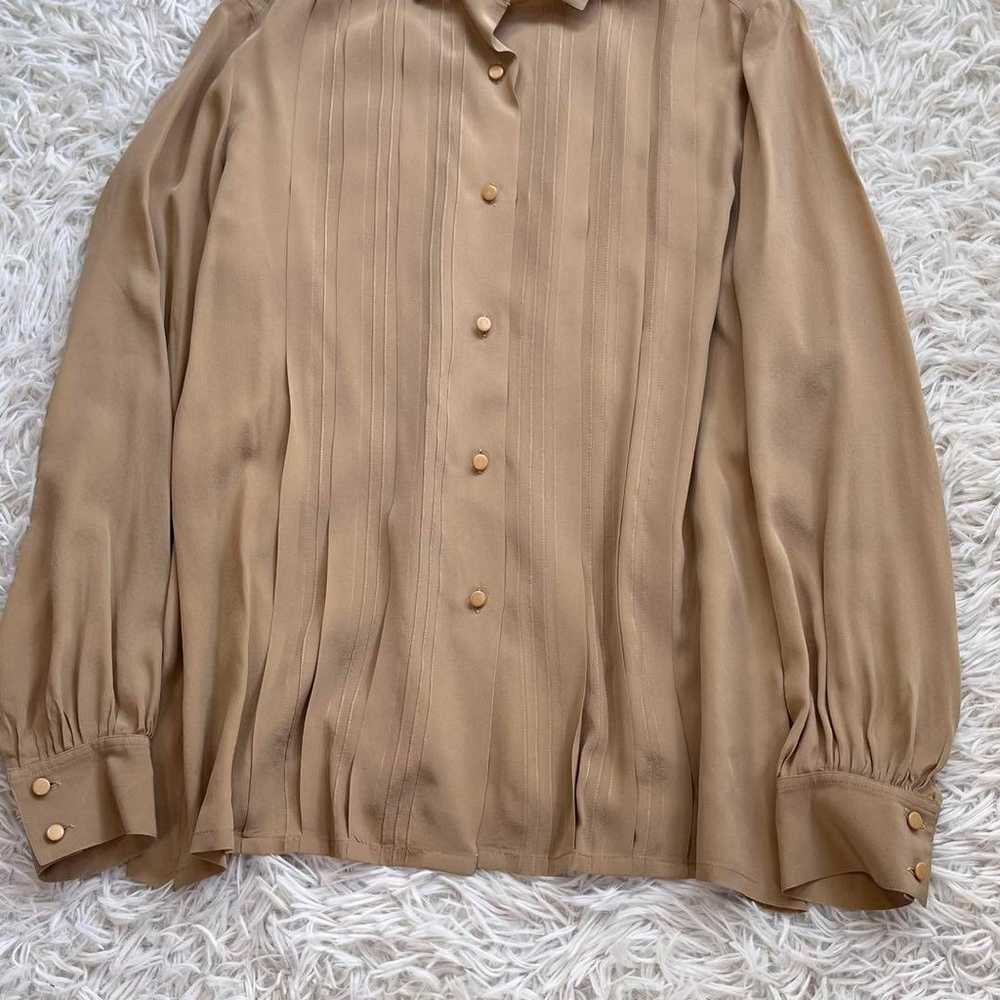 【Excellent Condition】Christian Dior 100% Silk Lon… - image 4