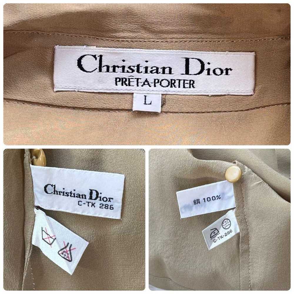 【Excellent Condition】Christian Dior 100% Silk Lon… - image 6