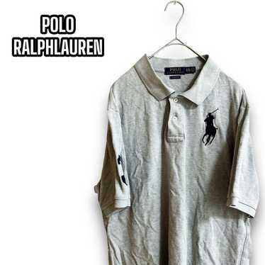 【Vintage】Ralph Lauren Polo Shirt Gray Short Sleeve
