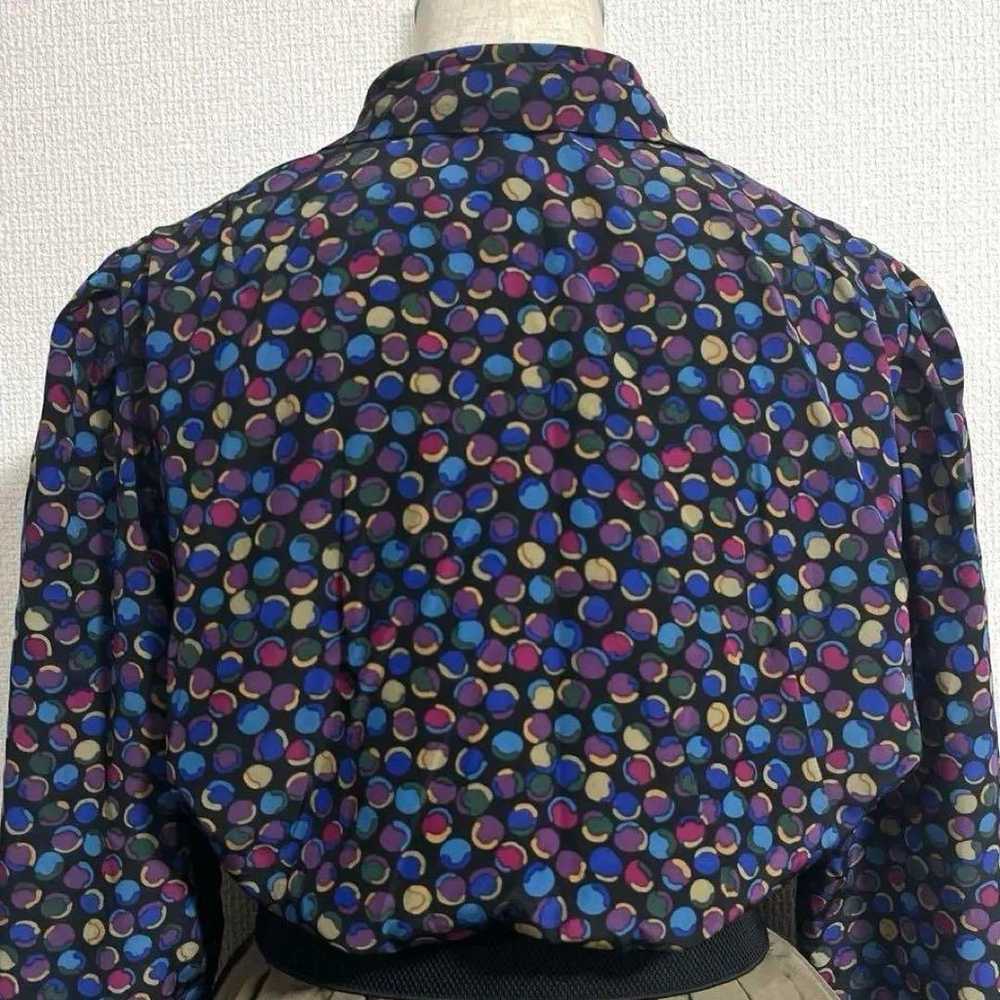 Vintage Relian all-over polka dot pattern asymmet… - image 3