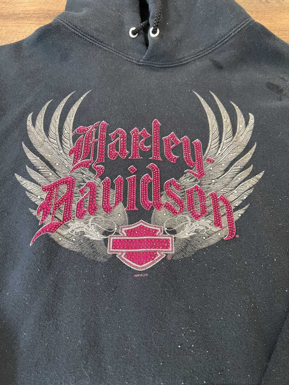 Harley Davidson Women’s Harley Davidson Rhineston… - image 3