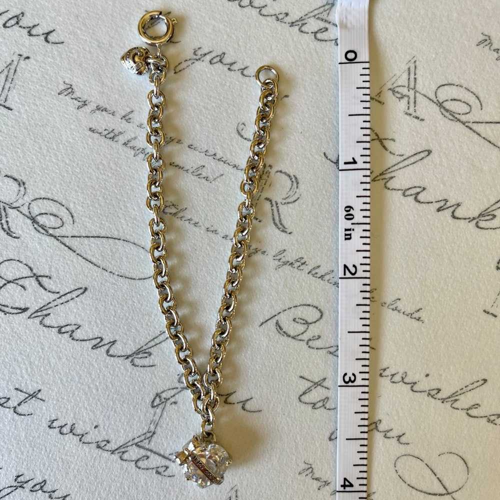 Vintage Juicy Couture Diamond Bracelet - image 5