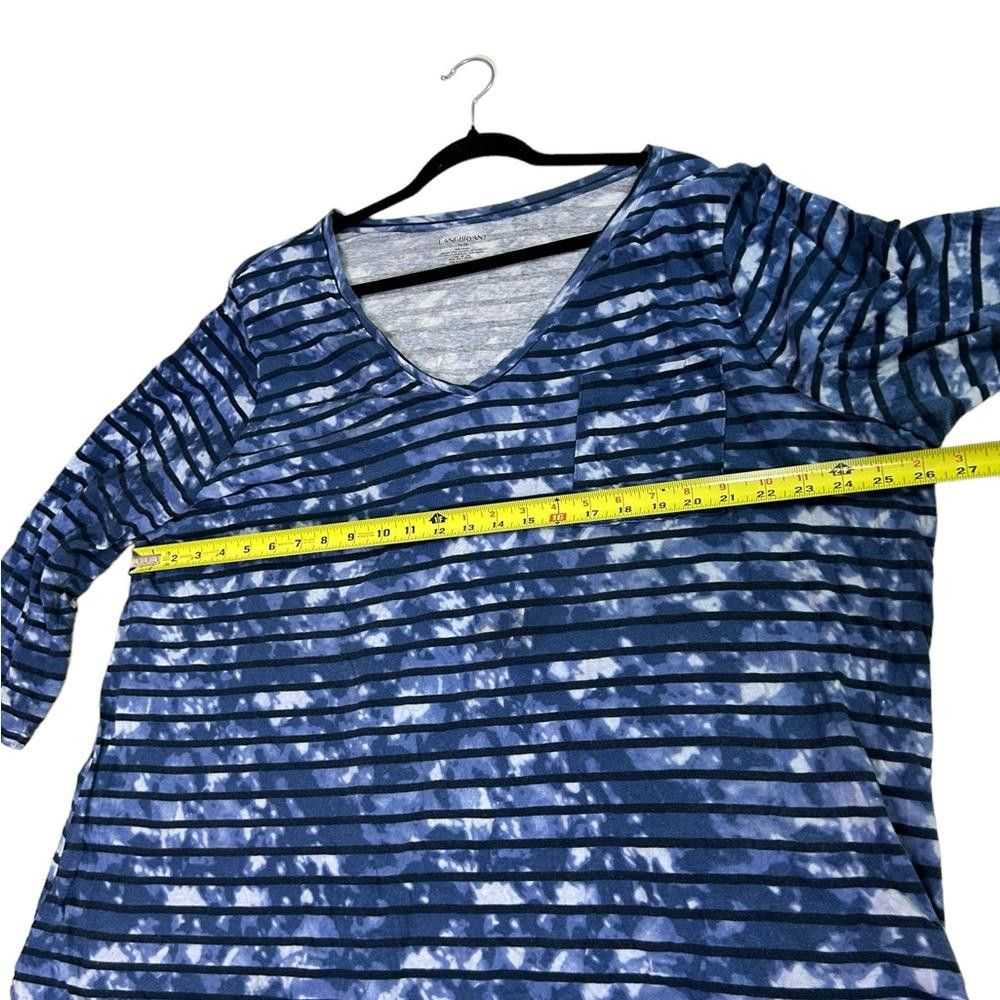 Designer Lane Bryant l Striped V Neck Casual Top … - image 6