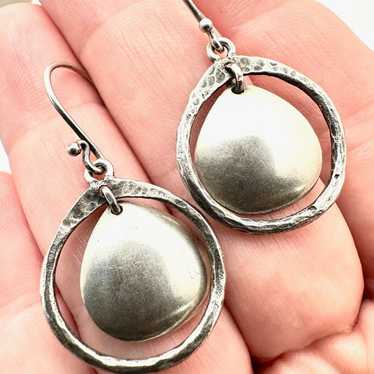 Silpada Womans Earrings Sterling Silver Pierced H… - image 1