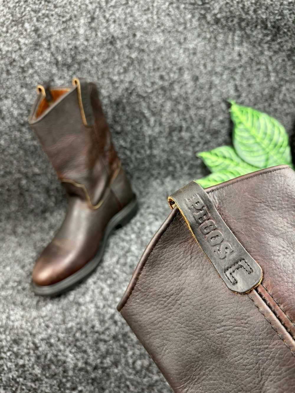 Leather × Red Wing × Vintage Leather boots Red Wi… - image 10