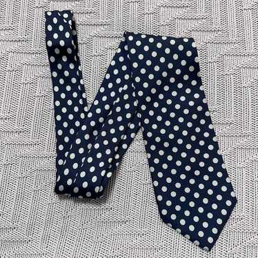 Bert Pulitzer Vintage Bert Pulitzer navy polka dot