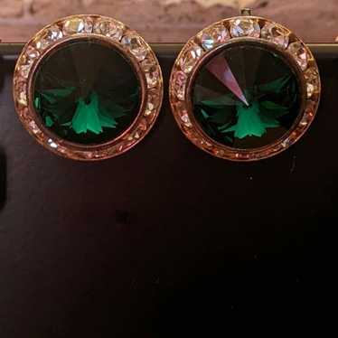 Vintage Clip On Earrings Lot Of 2 - image 1