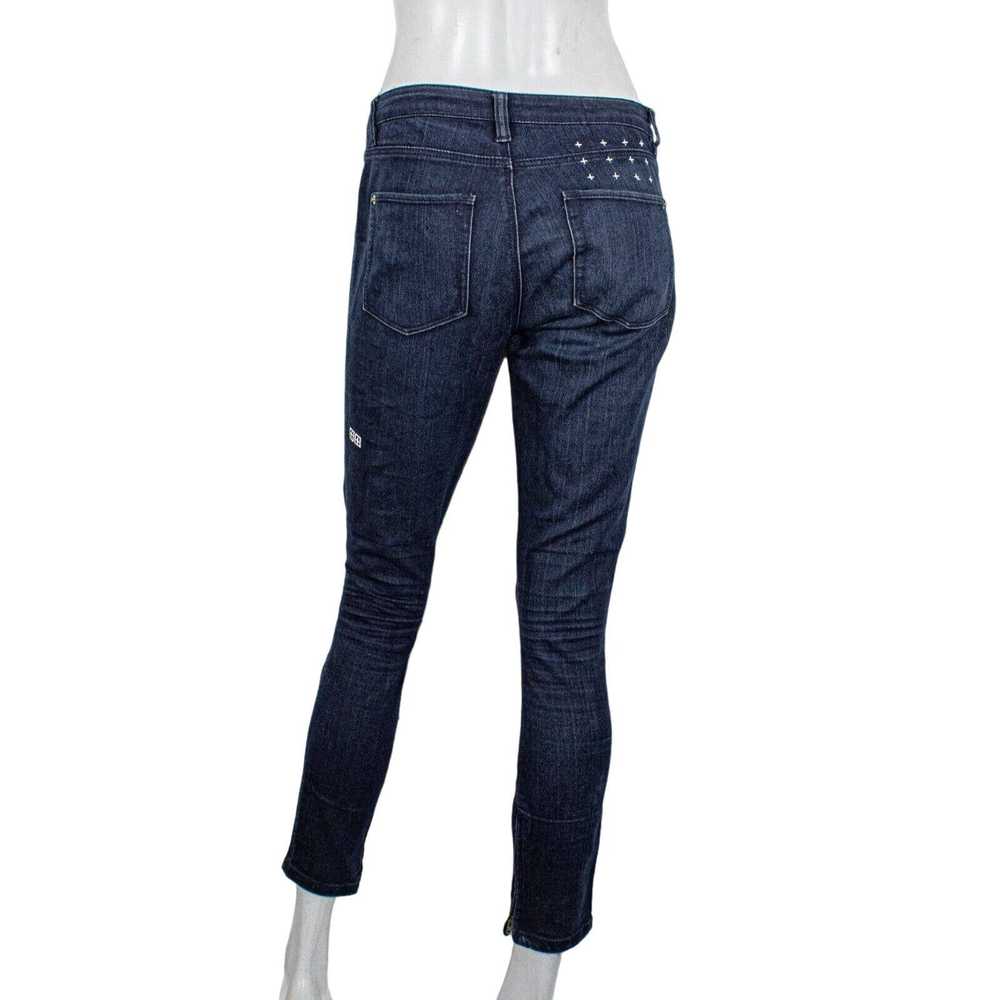 Ksubi Ksubi Spray Skinny Jeans ankle zip crop in … - image 2