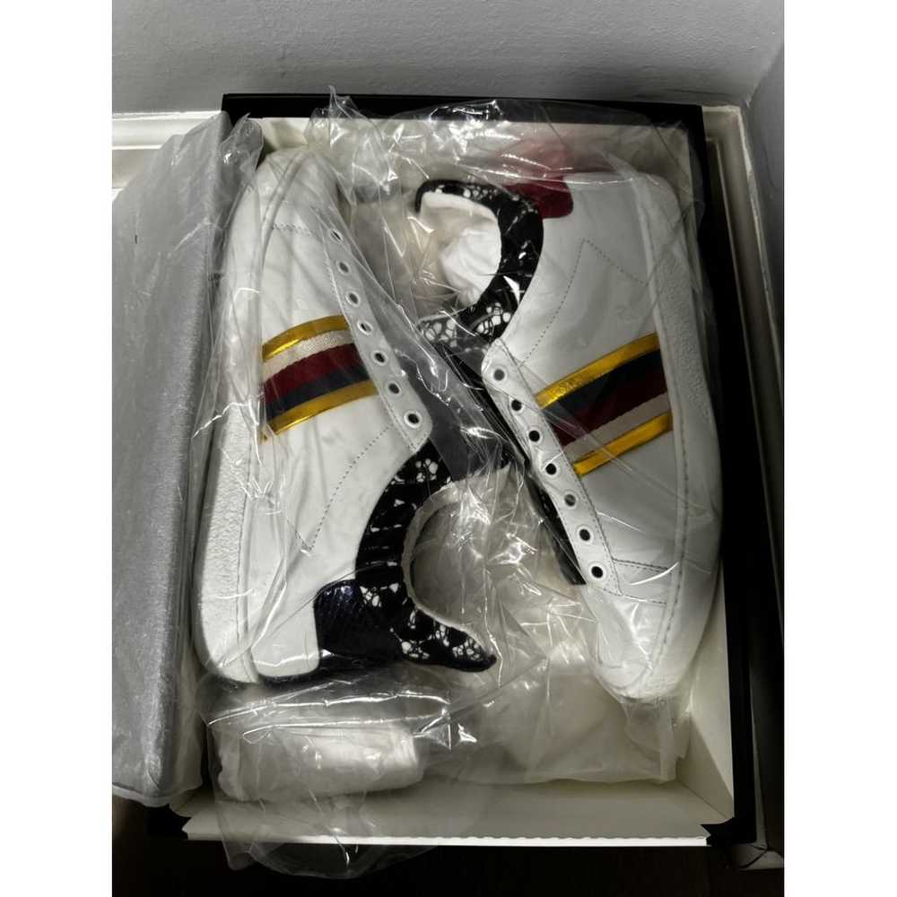 Gucci Ace leather trainers - image 6