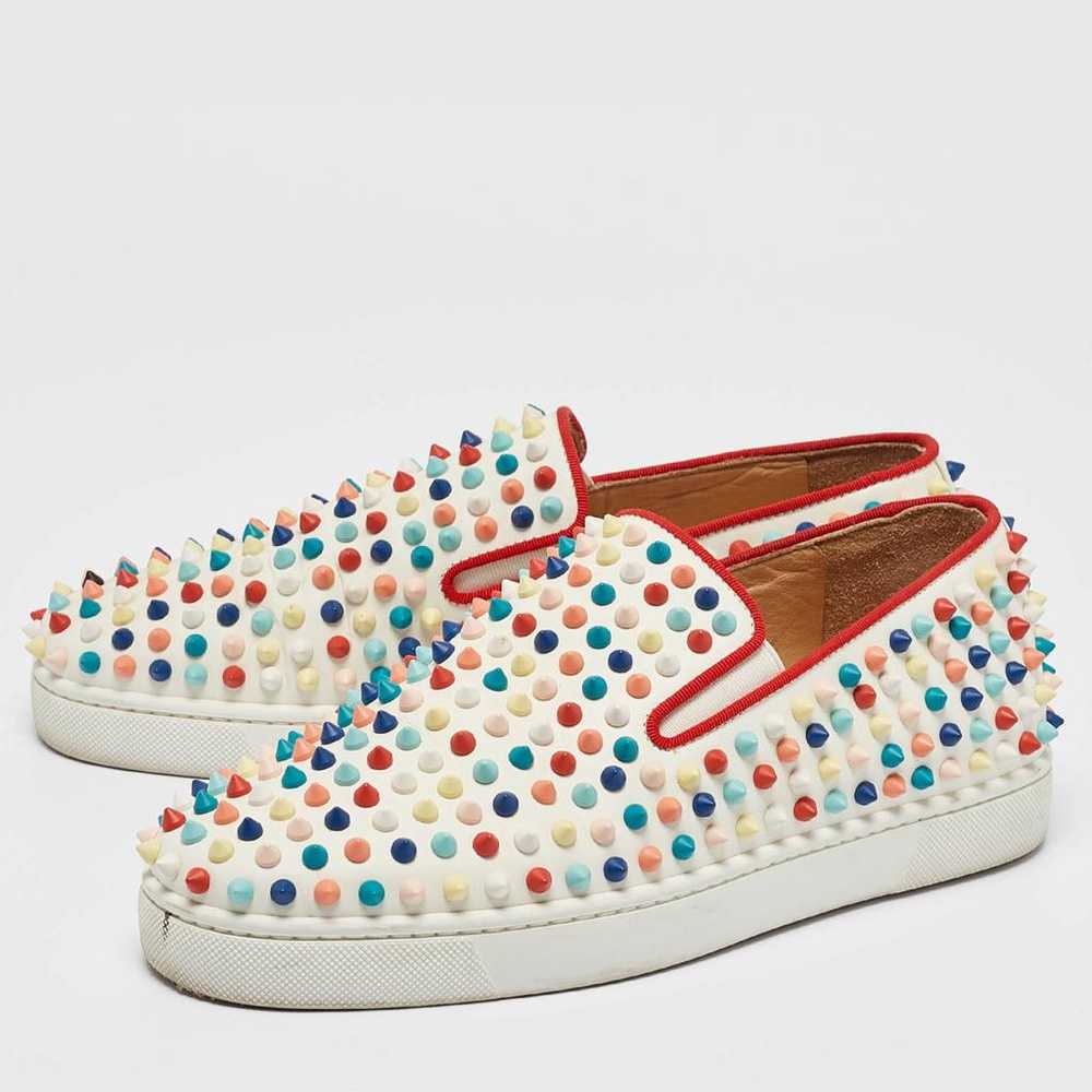 Christian Louboutin Leather trainers - image 2