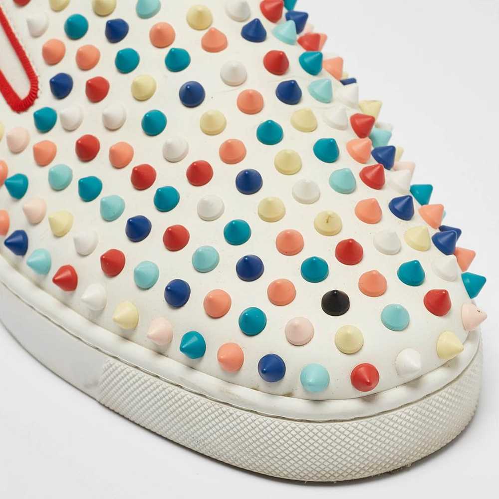 Christian Louboutin Leather trainers - image 6