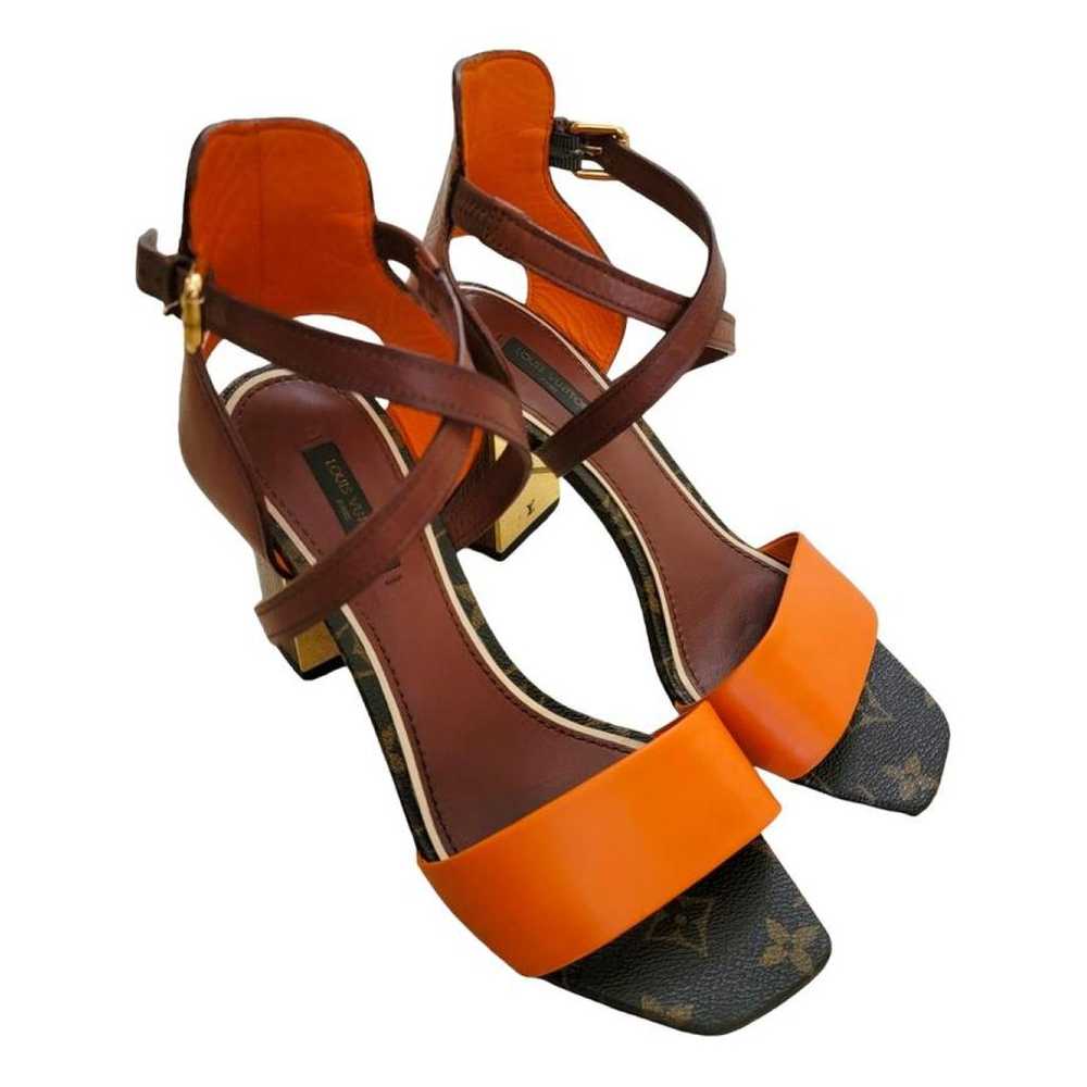 Louis Vuitton Leather sandal - image 1