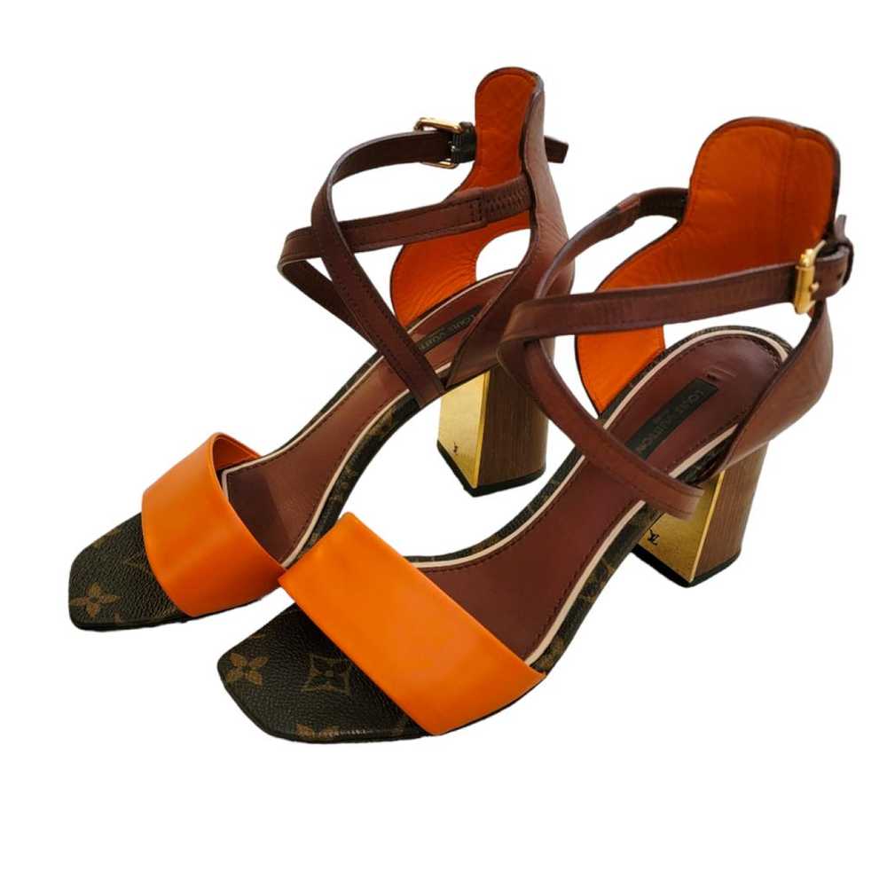 Louis Vuitton Leather sandal - image 2