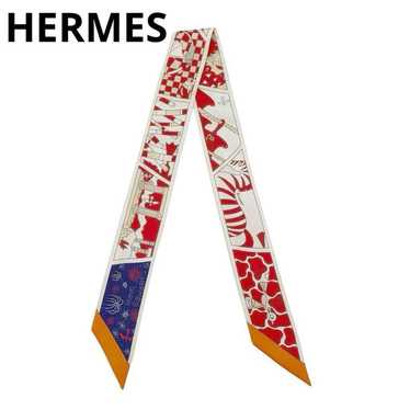 【Excellent Condition】Hermes Scarf Twilly 2023 Her… - image 1