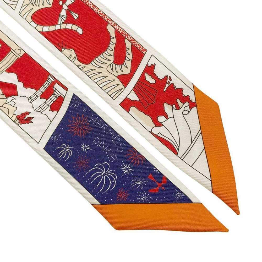 【Excellent Condition】Hermes Scarf Twilly 2023 Her… - image 4