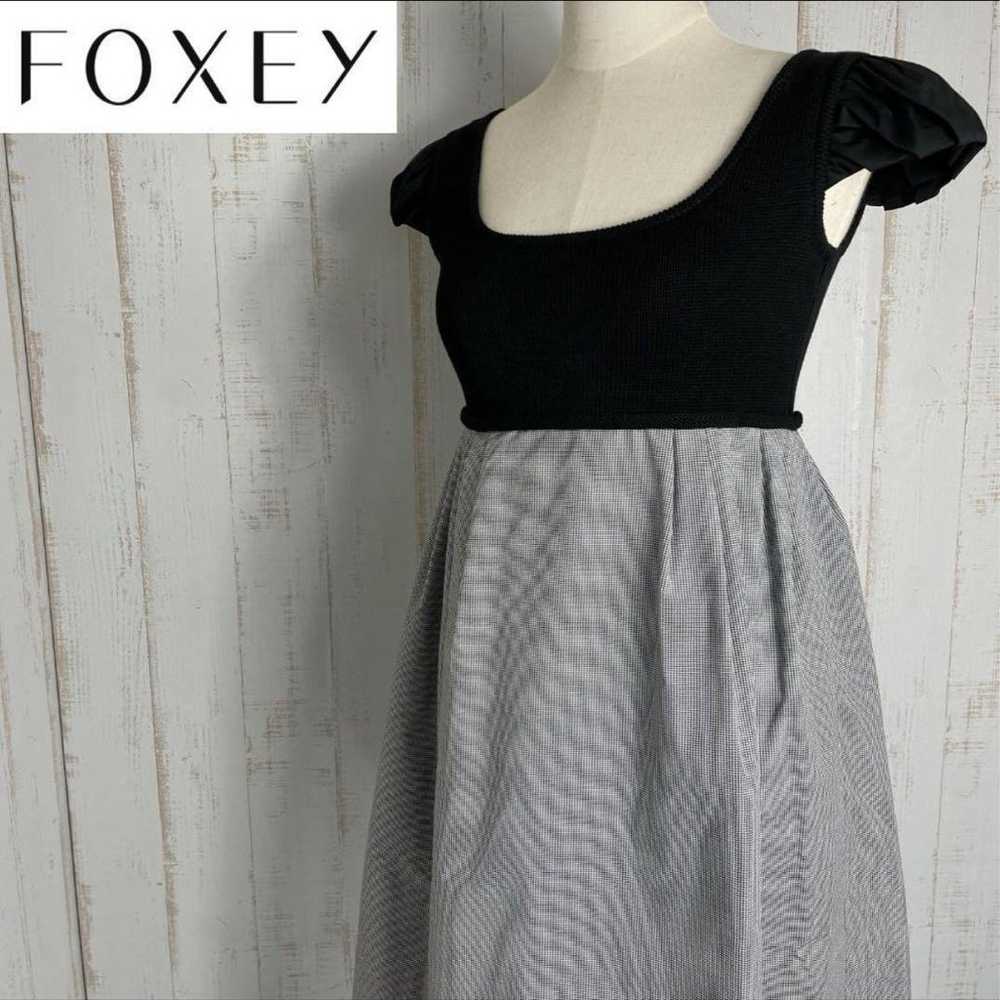 【Excellent Condition】FOXEY Foxy Knee-Length Dress… - image 1