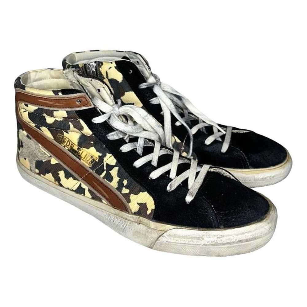 Golden Goose Slide leather trainers - image 1