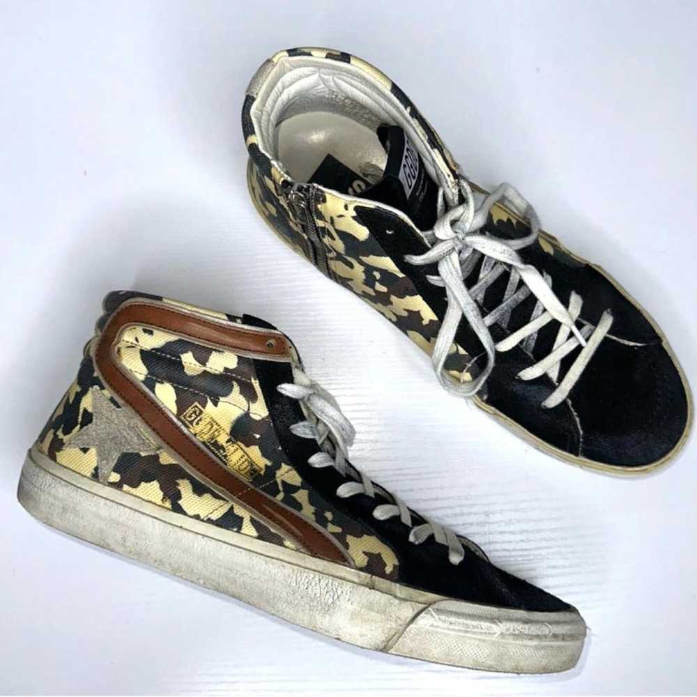 Golden Goose Slide leather trainers - image 2