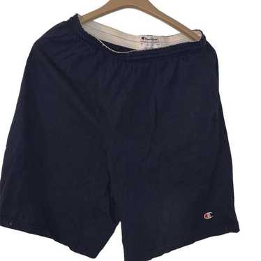 Vintage Vintage Navy Blue Champion Short - image 1