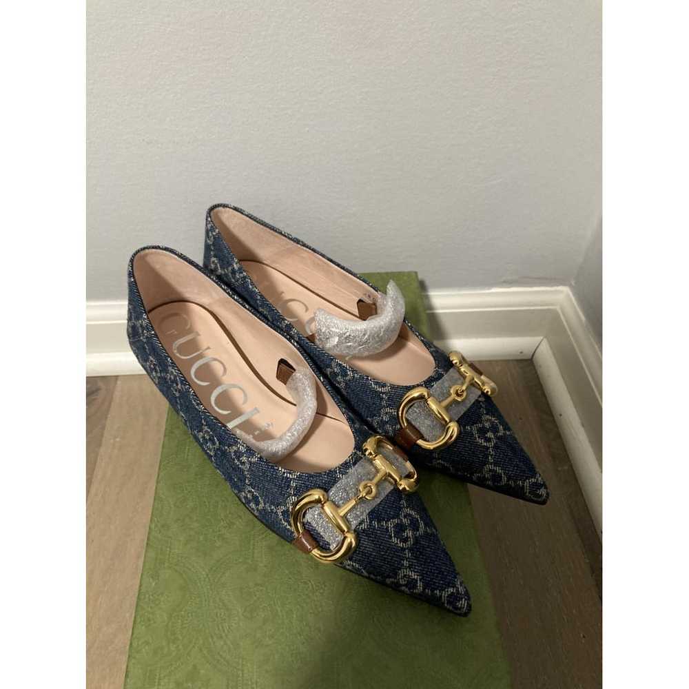 Gucci Cloth flats - image 2