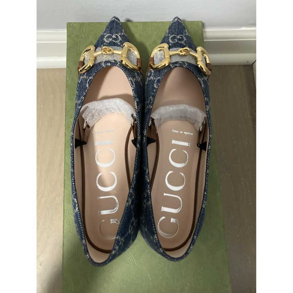 Gucci Cloth flats - image 4