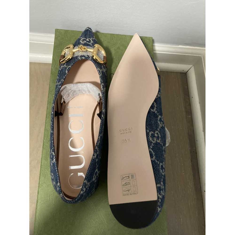 Gucci Cloth flats - image 6