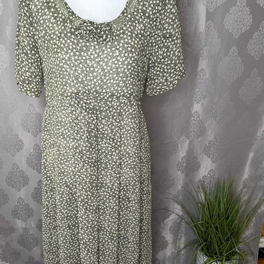 VINTAGE CAROLE LITTLE COTTAGECORE DRESS SIZE-4 - image 1