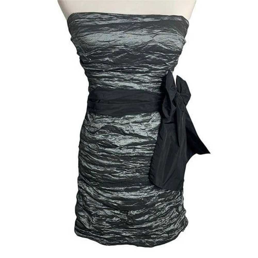 Vintage Y2K BCBG Strapless Mini Dress Womens Size… - image 1