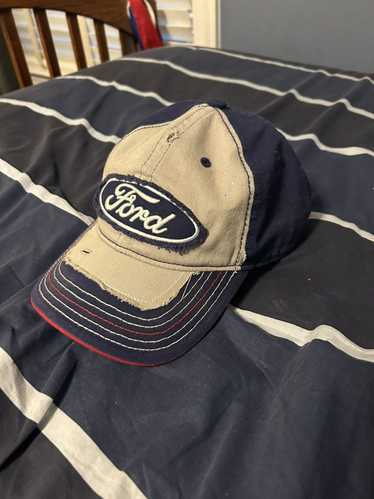 Ford × Vintage Distressed Ford Cap