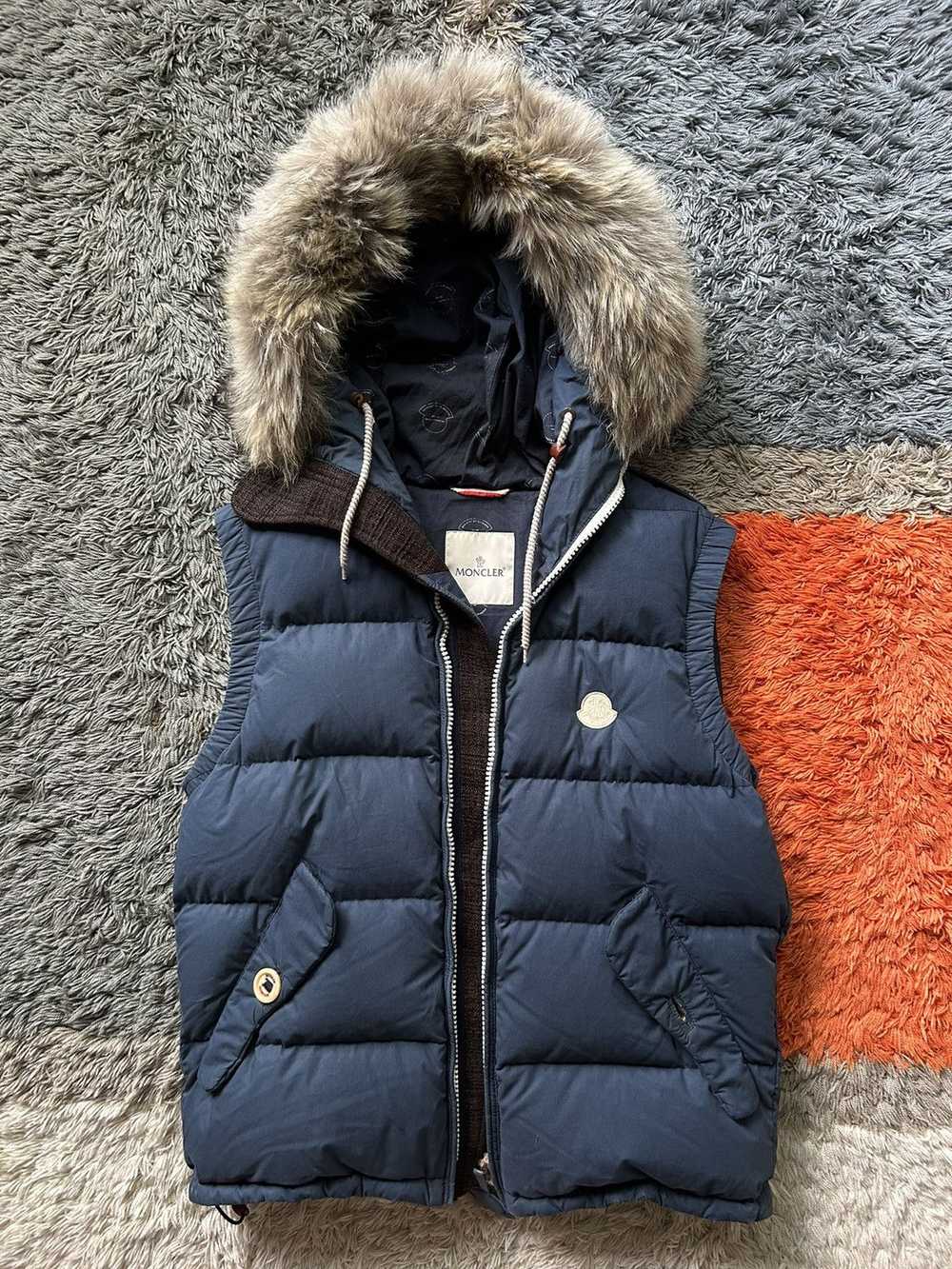 Moncler × Visvim Visvim Moncler Fur Vest - image 1