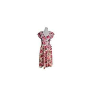 Starina vintage 80’s floral dress full length ful… - image 1