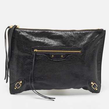 Balenciaga BALENCIAGA Black Leather Classic Hardw… - image 1