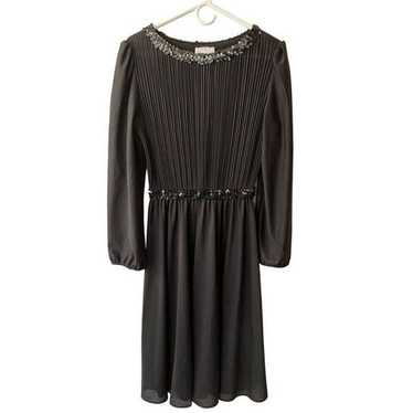 Vintage 70s Boston Maid Pleated Blouson Dress Wom… - image 1