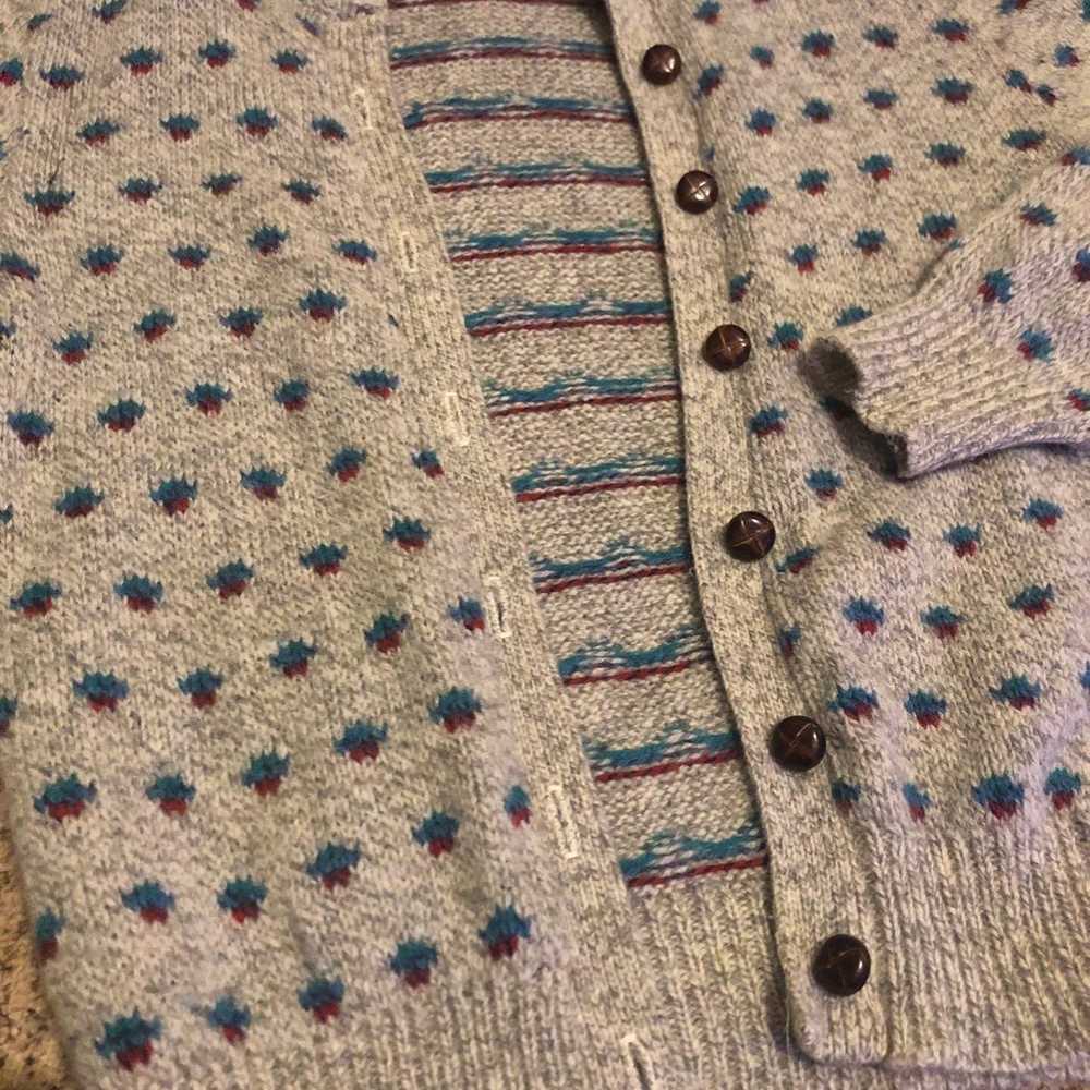 Vintage Wool Cardigan - image 2