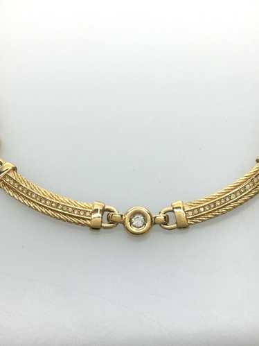 [Japan Used Necklace] Used Christian Dior Necklac… - image 1