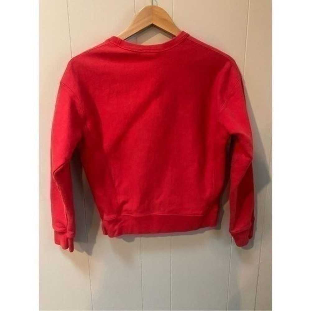 Vintage Champion Reverse Weave Red Sweatshirt Sma… - image 2