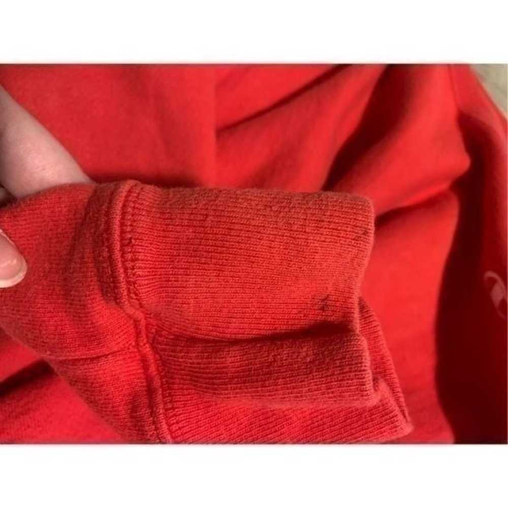 Vintage Champion Reverse Weave Red Sweatshirt Sma… - image 5