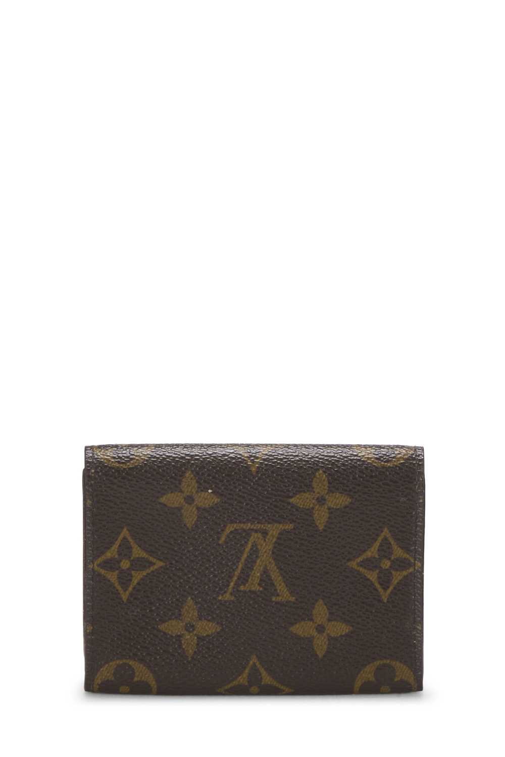 Monogram Canvas Business Card Holder - image 3