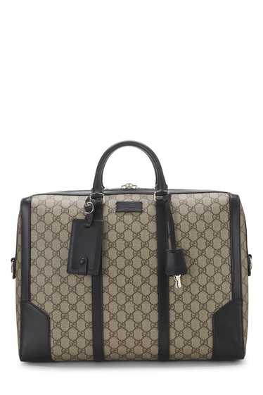 Black Original GG Supreme Canvas Briefcase