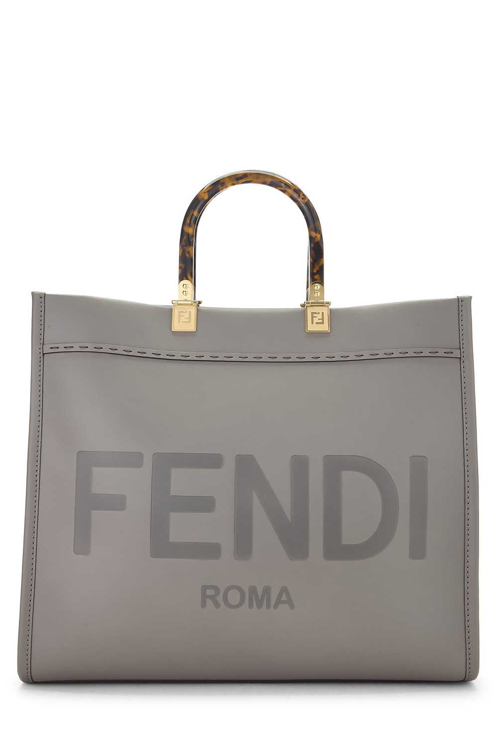 Grey Calfskin Sunshine Shopper Medium - image 1