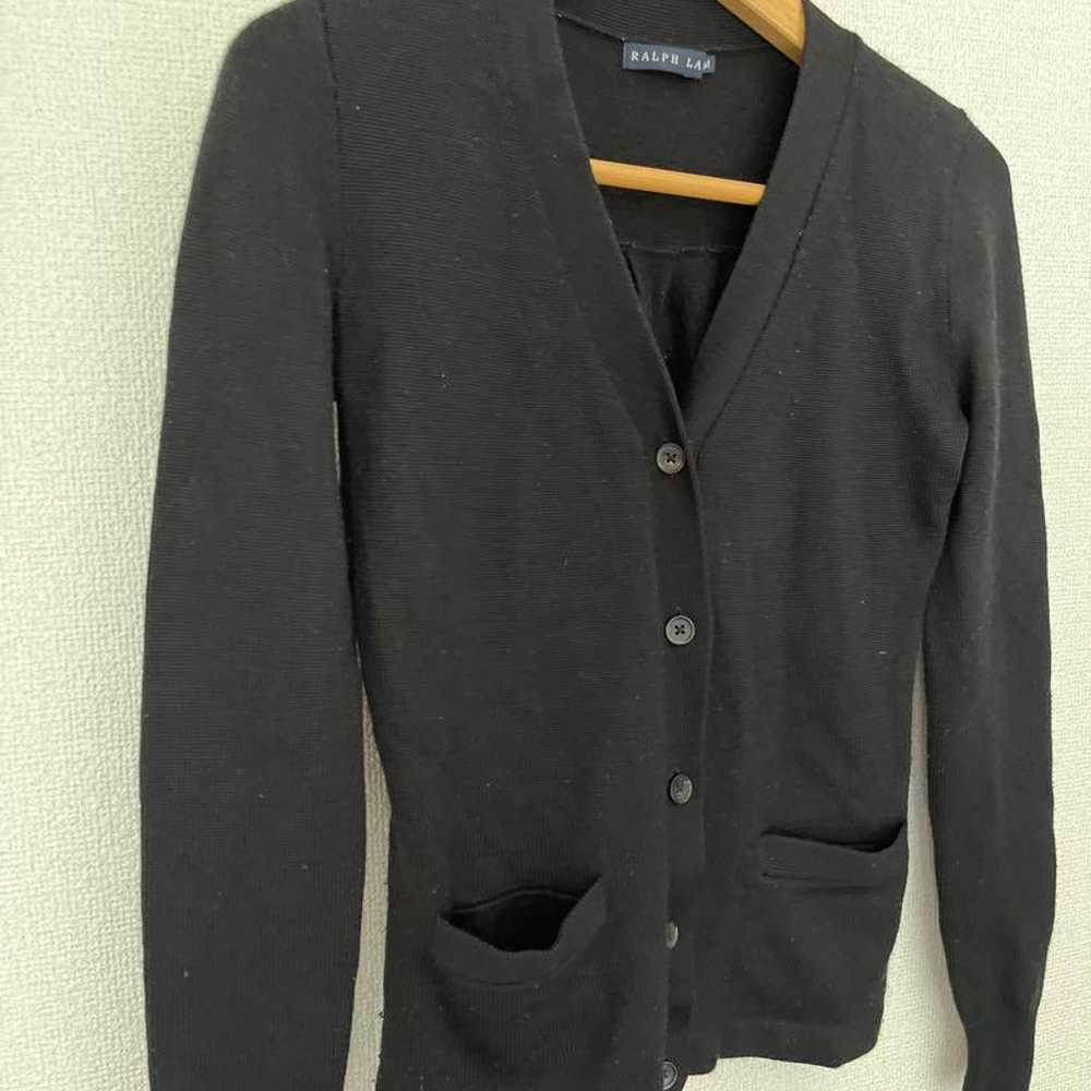 RALPH LAUREN Ralph Lauren Cardigan Knit Black M - image 3