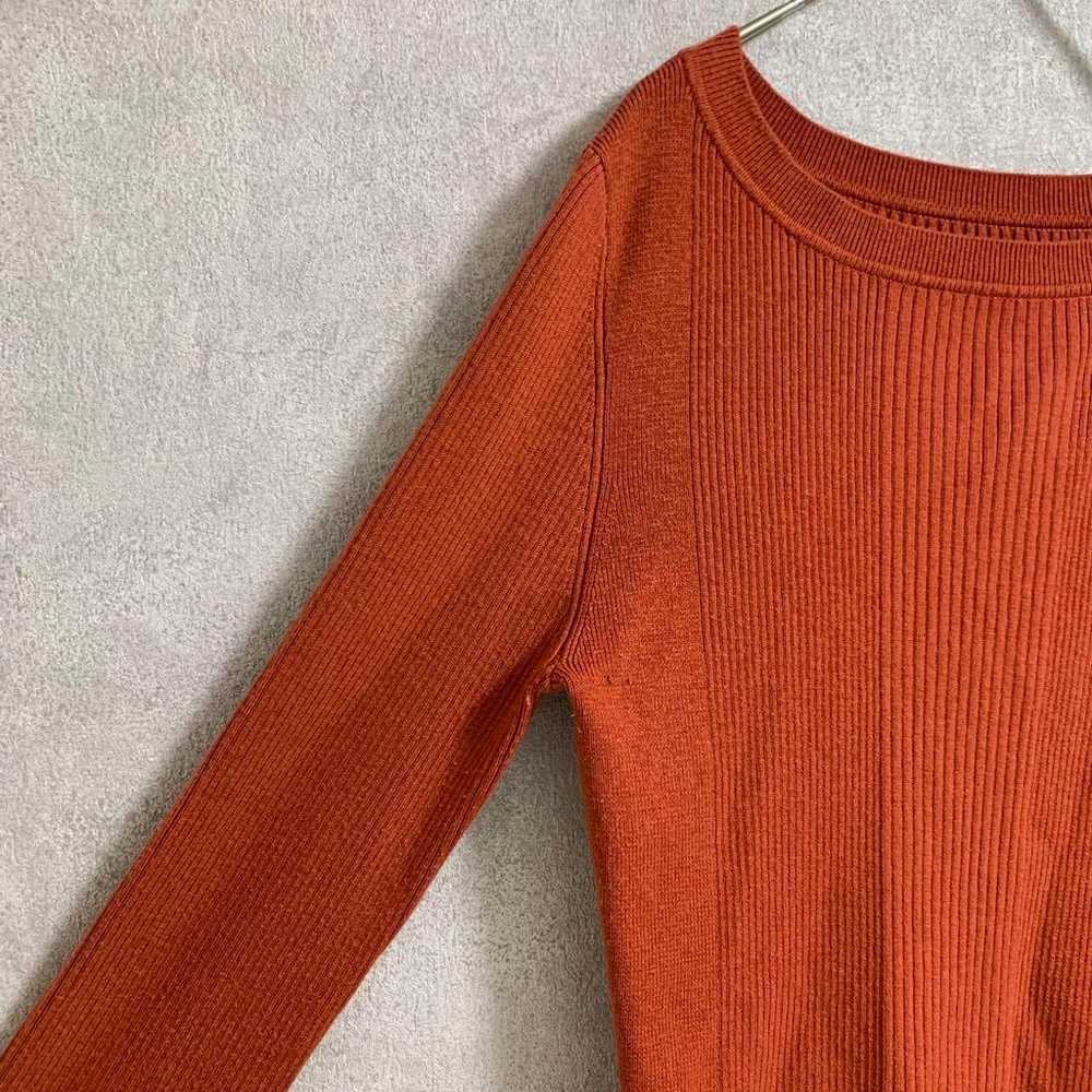 N. Natural Beauty Basic Long Sleeve Ribbed Knit w… - image 6