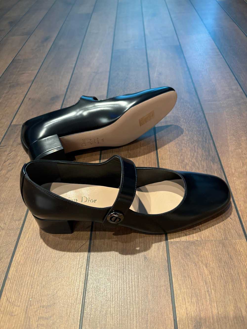 Product Details Black Leather Uniform Pumps - image 10