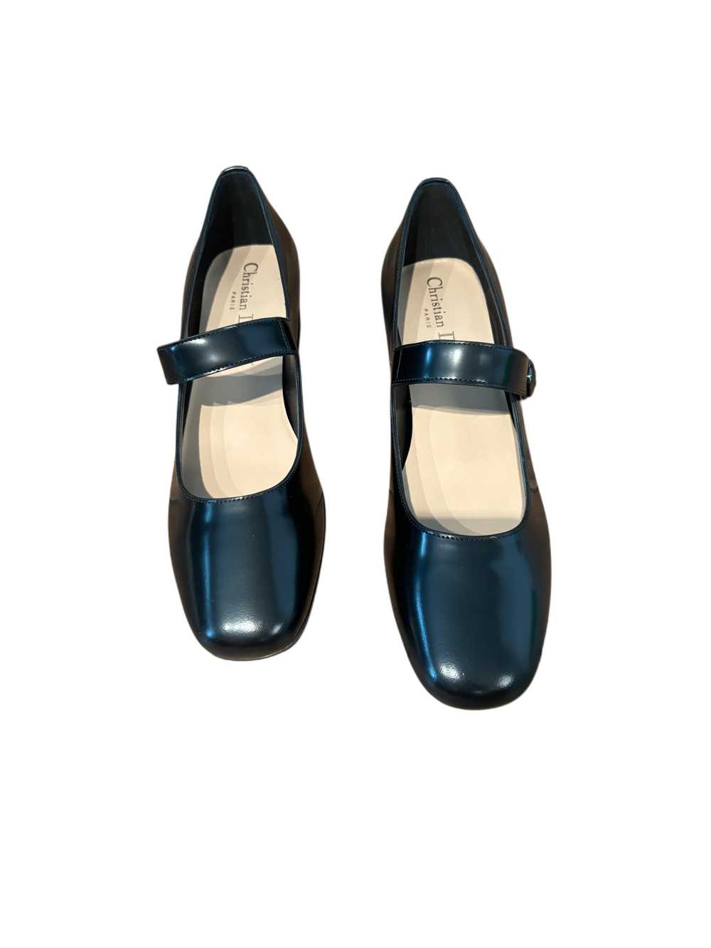 Product Details Black Leather Uniform Pumps - image 2