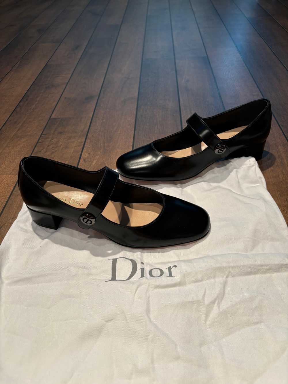 Product Details Black Leather Uniform Pumps - image 9