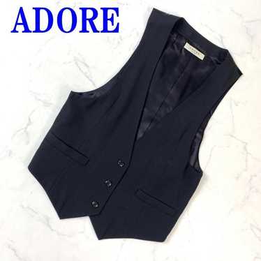 ADORE Cut Design Vest Black 38 C9988 - image 1