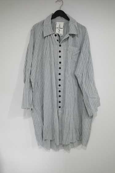 John Alexander Skelton STRIPED THESPIAN LONG SHIRT