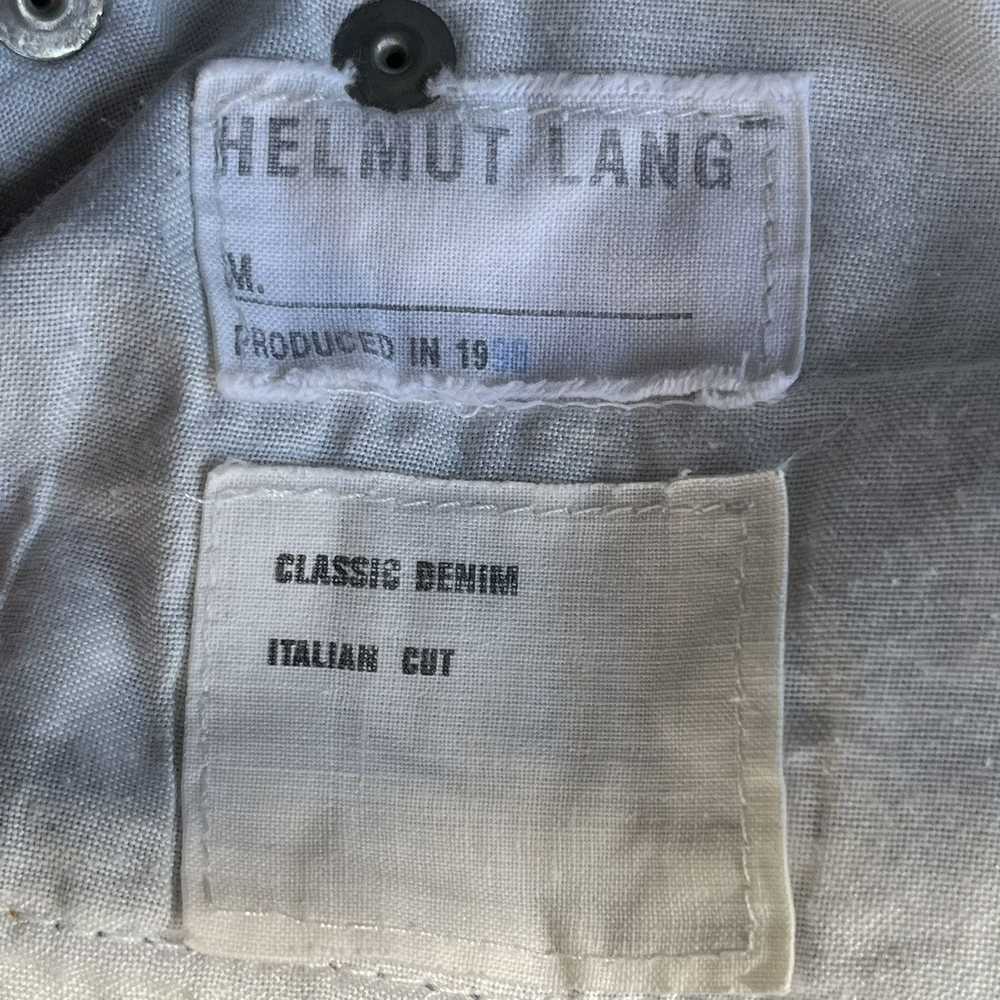 Helmut Lang HELMUT LANG 1998 CLASSIC DENIM - image 8