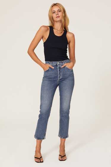 AGOLDE Riley Straight Crop Jeans