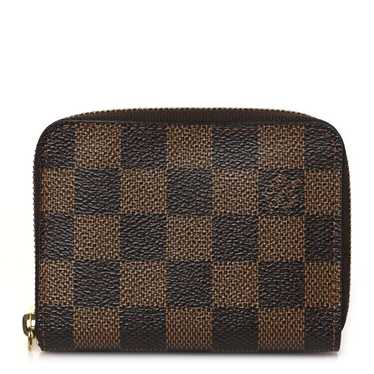 LOUIS VUITTON Damier Ebene Zippy Coin Purse - image 1